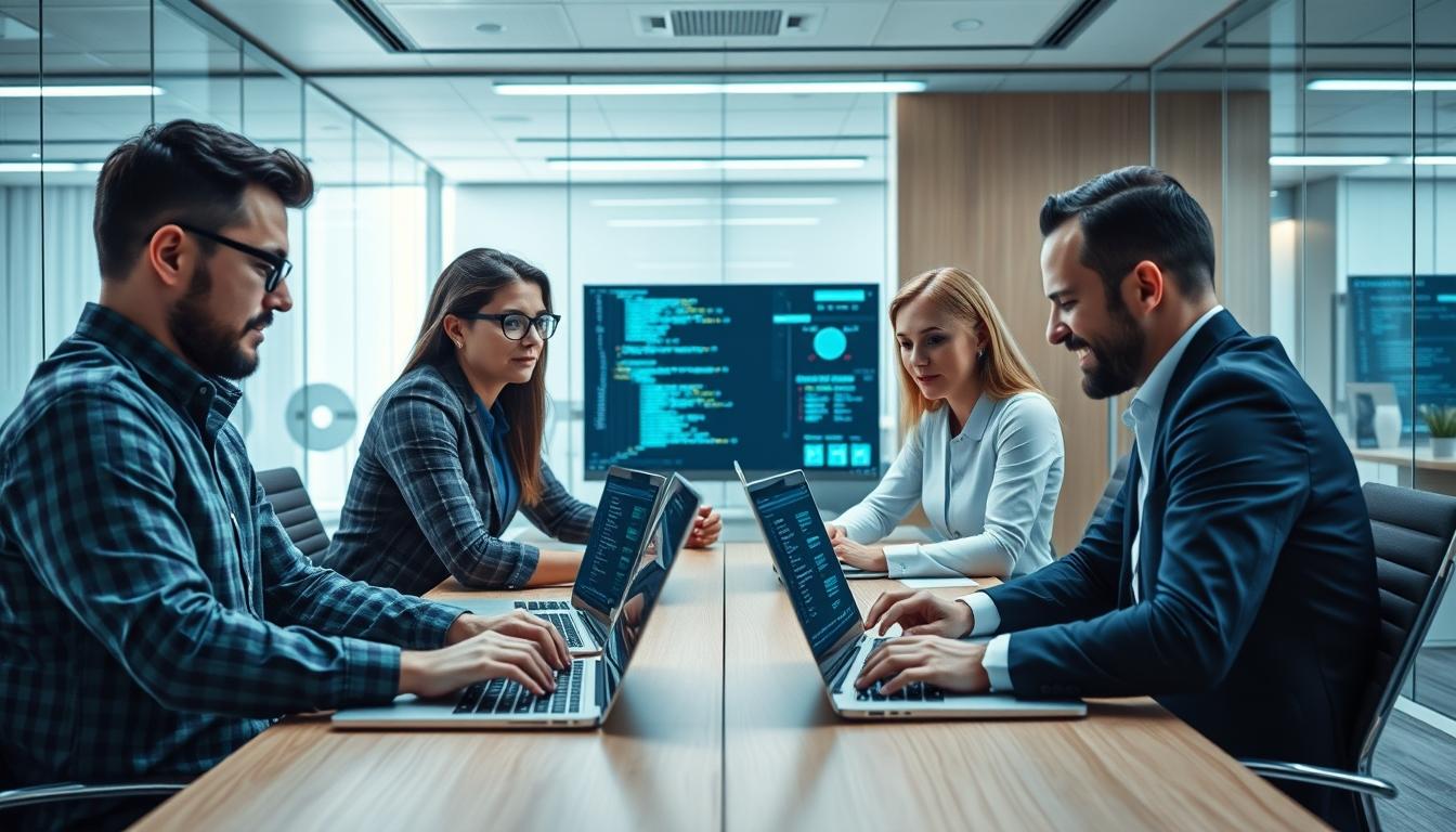 AI software development for automating business processes